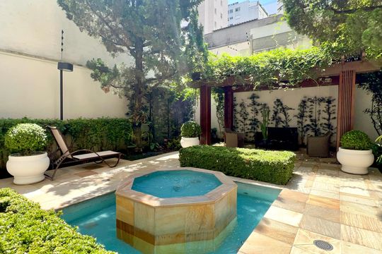 Área comum de apartamento para alugar com 3 quartos, 178m² em Jardim Paulista, São Paulo