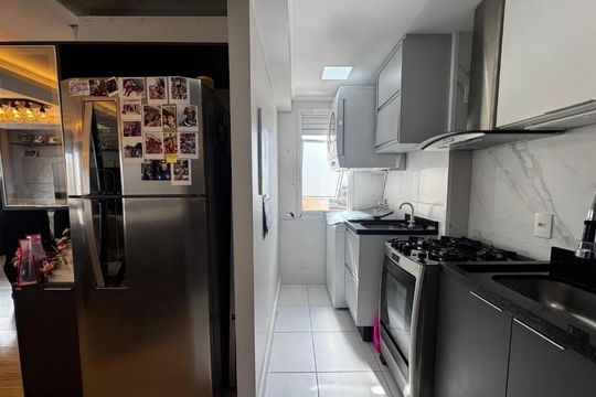 Cozinha de apartamento para alugar com 3 quartos, 76m² em Marechal Rondon, Canoas