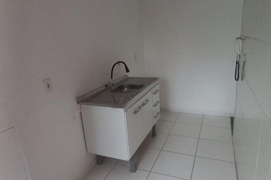 Cozinha de apartamento à venda com 3 quartos, 65m² em Vila Lutécia, Santo André