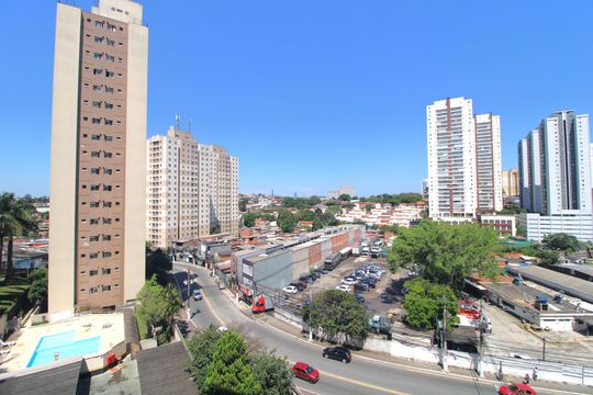 Vista da sacada de apartamento para alugar com 2 quartos, 46m² em Jardim Marajoara, São Paulo