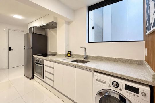 Cozinha de apartamento à venda com 3 quartos, 60m² em Santa Cecilia, São Paulo