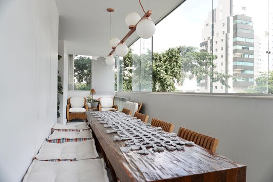 Varanda de apartamento à venda com 5 quartos, 320m² em Centro, Belo Horizonte