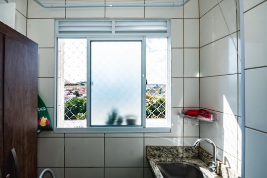 Área de Serviço de apartamento à venda com 2 quartos, 48m² em Planalto, Belo Horizonte