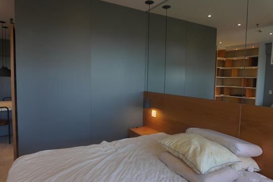 Quarto de kitnet/studio para alugar com 1 quarto, 45m² em Centro de Apoio I (alphaville), Santana de Parnaíba