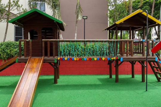 Área comum - Playground de apartamento à venda com 2 quartos, 57m² em Bandeiras, Osasco