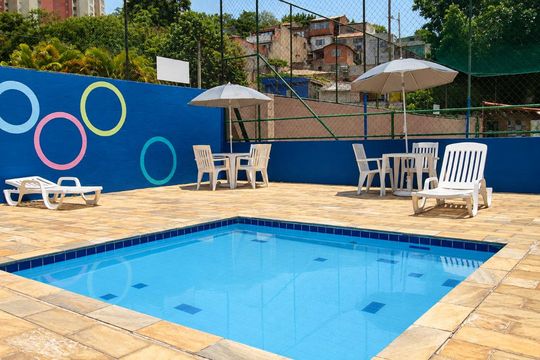 Área comum - Piscina de apartamento à venda com 2 quartos, 57m² em Bandeiras, Osasco