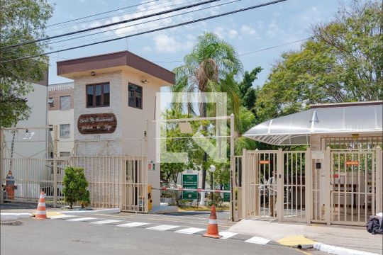 Fachada do Condomínio de apartamento para alugar com 3 quartos, 59m² em Jardim do Lago, Campinas