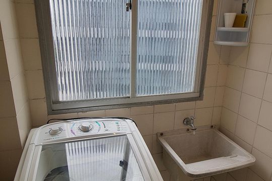 Área de Serviço de apartamento à venda com 2 quartos, 52m² em Bigorrilho, Curitiba