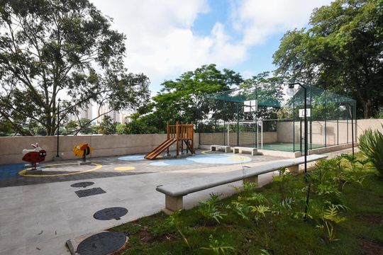 Playground de apartamento para alugar com 2 quartos, 33m² em Vila Nova das Belezas, São Paulo
