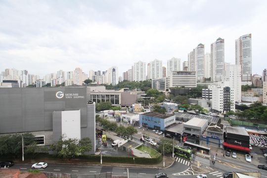 Kitnet - Vista de kitnet/studio para alugar com 1 quarto, 17m² em Vila Andrade, São Paulo