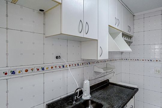 Cozinha de apartamento para alugar com 1 quarto, 50m² em Vila Zilda, São Paulo