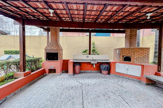 Área comum - Churrasqueira de apartamento para alugar com 1 quarto, 50m² em Vila Zilda, São Paulo