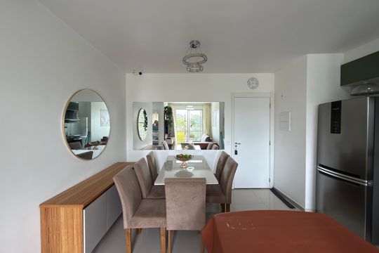 Sala de apartamento para alugar com 2 quartos, 50m² em Rudge Ramos, São Bernardo do Campo