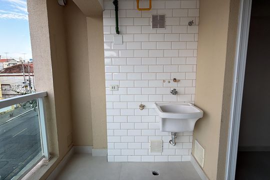 Sacada de apartamento para alugar com 1 quarto, 45m² em Chácara Tatuapé, São Paulo