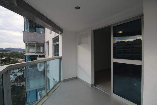 Sala - Varanda de apartamento para alugar com 2 quartos, 89m² em Barra Olímpica, Rio de Janeiro