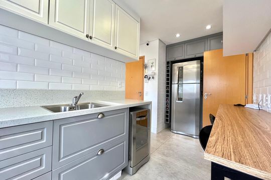 Cozinha de apartamento à venda com 3 quartos, 105m² em Vila Mariana, São Paulo