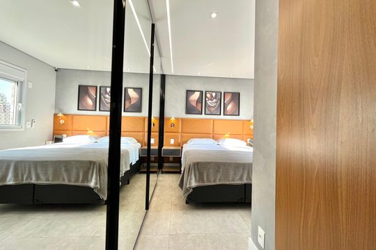 Suite de apartamento à venda com 3 quartos, 105m² em Vila Mariana, São Paulo