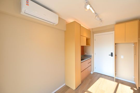 Sala de apartamento à venda com 1 quarto, 25m² em Vila Clementino, São Paulo
