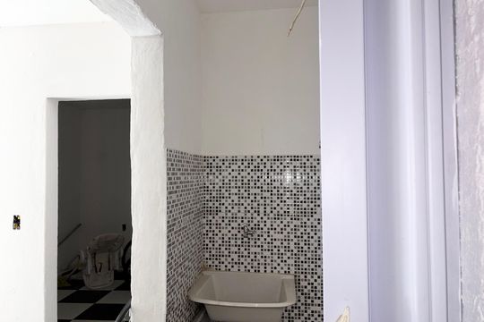 Banheiro de kitnet/studio para alugar com 1 quarto, 35m² em Vila Penteado, São Paulo