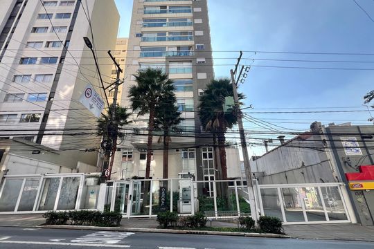 Fachada de kitnet/studio à venda com 1 quarto, 32m² em Pinheiros, São Paulo