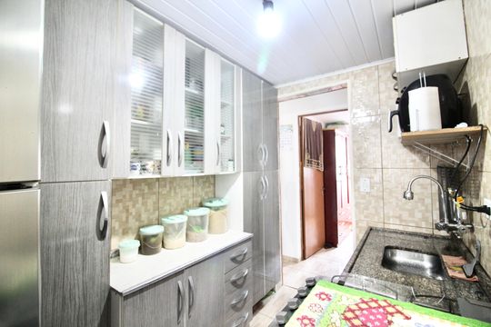 Cozinha de apartamento para alugar com 2 quartos, 52m² em Jardim Indaia, Ferraz de Vasconcelos