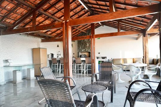 Área Gourmet de casa à venda com 6 quartos, 502m² em São Lucas, Belo Horizonte