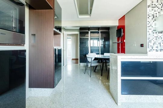 Cozinha de apartamento à venda com 4 quartos, 375m² em Jardim Analia Franco, São Paulo