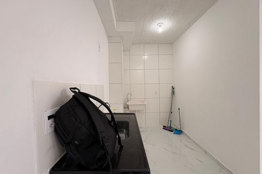Cozinha de apartamento para alugar com 2 quartos, 74m² em Jardim, Santo André