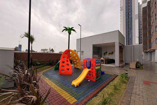 Área comum - Playground de apartamento para alugar com 2 quartos, 74m² em Jardim, Santo André