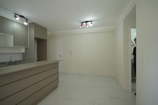 Cozinha de apartamento para alugar com 2 quartos, 48m² em Centro, Santo André