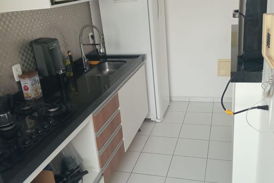 Cozinha/Área de serviço de apartamento para alugar com 2 quartos, 48m² em Planalto, São Bernardo do Campo