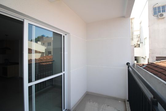 Sala / Cozinha - Varanda de kitnet/studio para alugar com 1 quarto, 32m² em Santana, São Paulo
