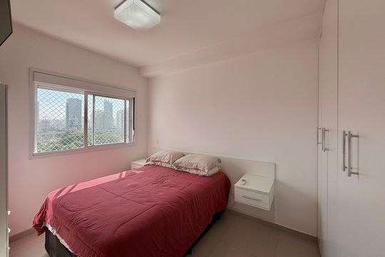 Suíte de apartamento para alugar com 1 quarto, 50m² em Vila Cordeiro, São Paulo