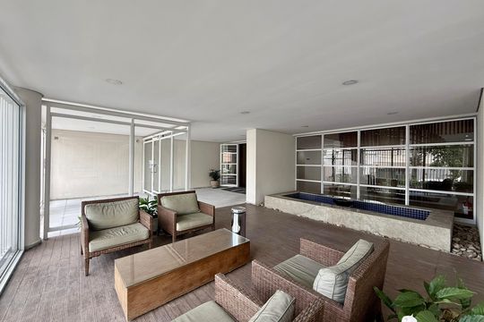 Área comum de apartamento para alugar com 1 quarto, 50m² em Vila Cordeiro, São Paulo