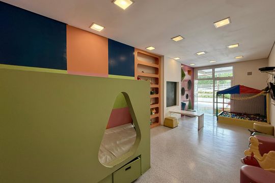 Brinquedoteca de apartamento para alugar com 1 quarto, 50m² em Vila Cordeiro, São Paulo