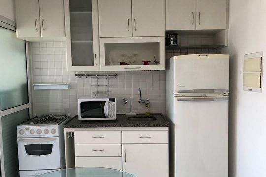 Kitnet/Studio à venda com 1 quarto, 37m² em Cidade Monções, São Paulo