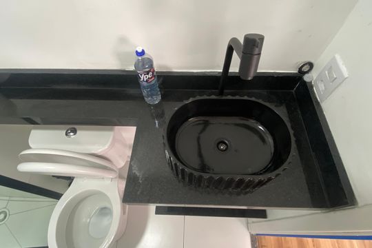 Banheiro de apartamento para alugar com 1 quarto, 41m² em Jaguaribe, Osasco