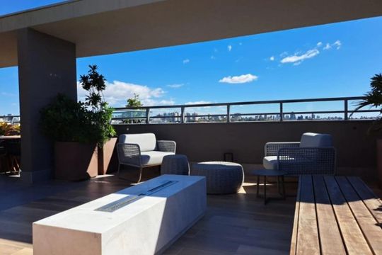 Área externa de kitnet/studio à venda com 1 quarto, 28m² em Passo d’Areia, Porto Alegre