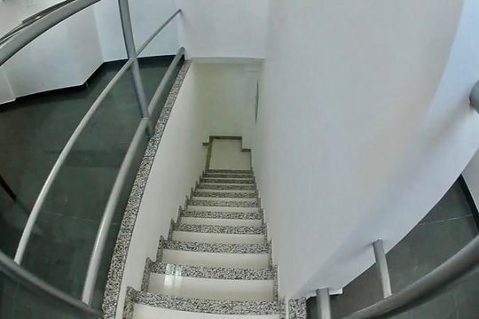 Escadas  de kitnet/studio para alugar com 1 quarto, 40m² em Buritis, Belo Horizonte