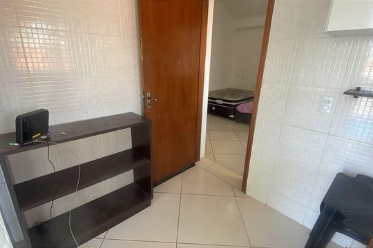 Cozinha de kitnet/studio para alugar com 1 quarto, 30m² em Cidade Universitária, Campinas
