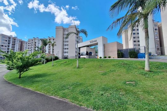 Fachada de apartamento para alugar com 2 quartos, 54m² em Santo Antônio, São José dos Pinhais