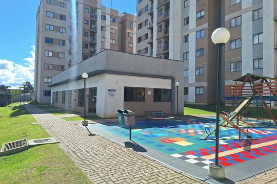 Área externa de apartamento para alugar com 2 quartos, 54m² em Santo Antônio, São José dos Pinhais
