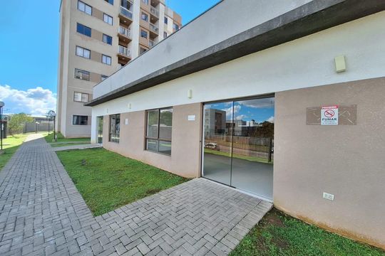 Área externa de apartamento para alugar com 2 quartos, 54m² em Santo Antônio, São José dos Pinhais