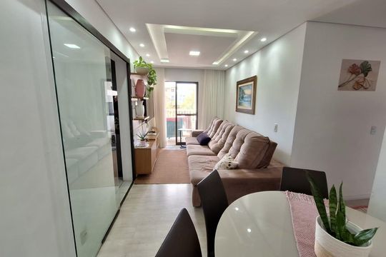 Sala de apartamento para alugar com 2 quartos, 54m² em Santo Antônio, São José dos Pinhais