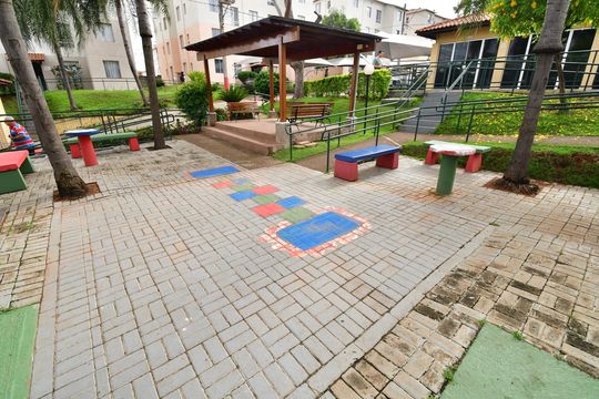 Área comum - Playground de apartamento à venda com 2 quartos, 47m² em Vila Sao Francisco, Hortolândia
