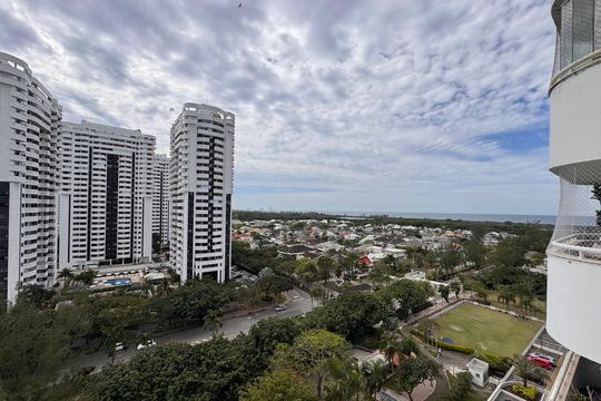 Varanda - Vista de apartamento para alugar com 2 quartos, 85m² em Barra da Tijuca, Rio de Janeiro