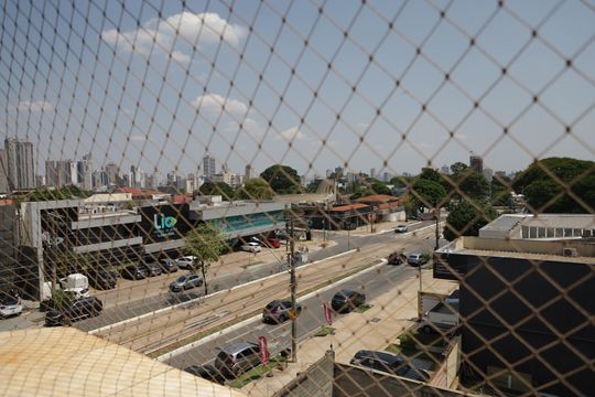 Vista Sala de apartamento à venda com 2 quartos, 62m² em Setor Sul, Goiânia