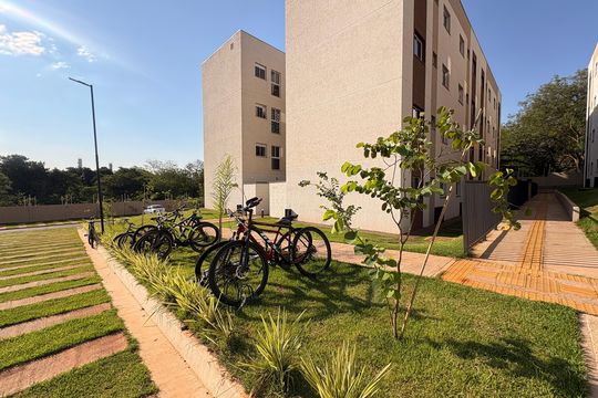 Bicicletário de apartamento para alugar com 2 quartos, 48m² em Jardim Jose Sampaio Junior, Ribeirão Preto