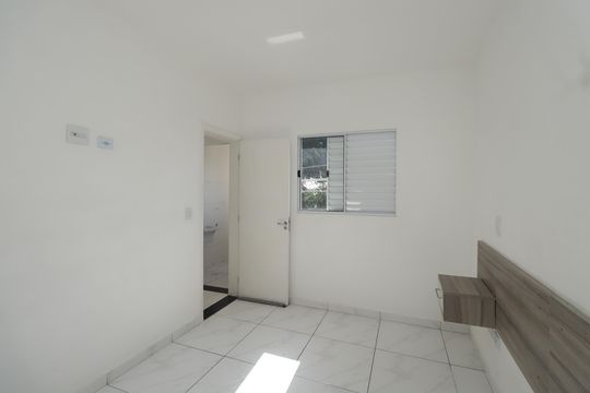 Quarto de apartamento à venda com 1 quarto, 37m² em Vila Antonina, São Paulo
