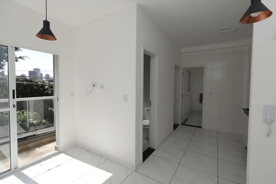 Sala de apartamento à venda com 1 quarto, 37m² em Vila Antonina, São Paulo